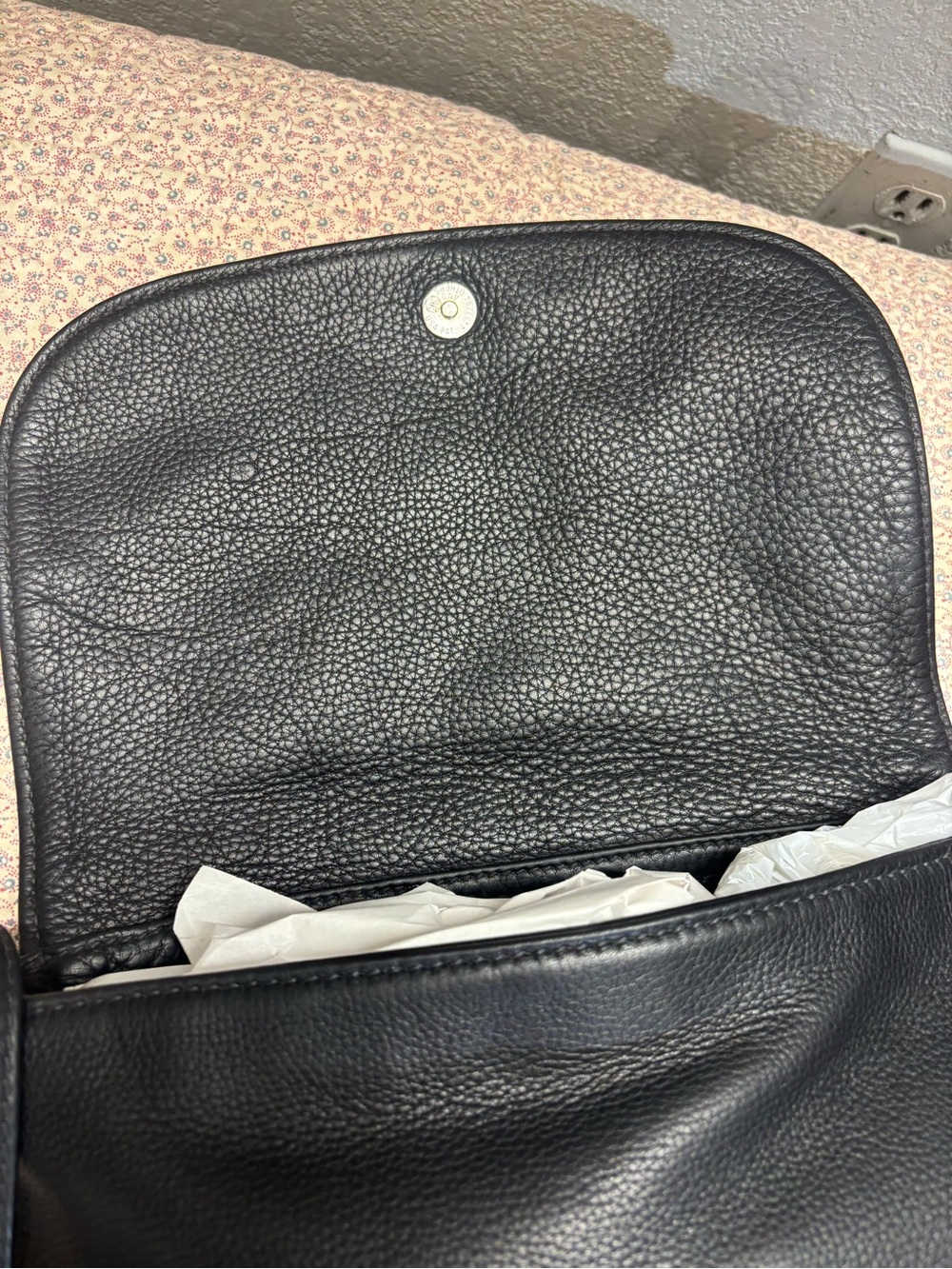 Coach Black Leather Messenger Bag for Men - Picture 4 of 10